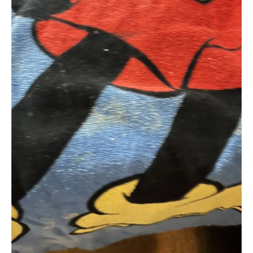 Mickey Mouse Disney‎ Store Beach Towel VTG Flaw